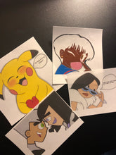 Load image into Gallery viewer, Storm x sailor moon 3x3 in